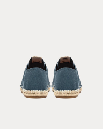 Autry Sandy Canvas Denim Espadrilles - 4