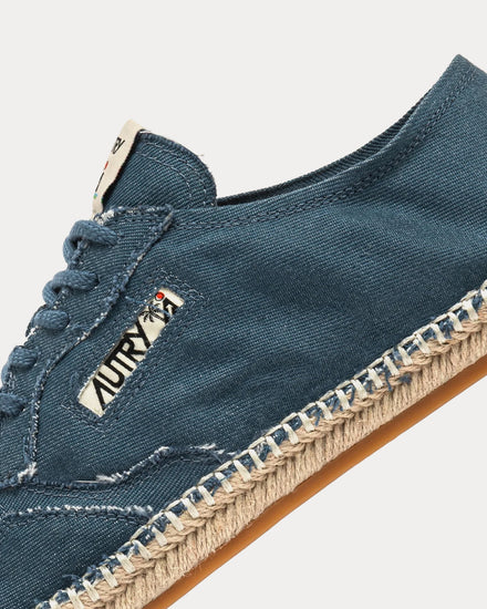 Autry Sandy Canvas Denim Espadrilles - 5