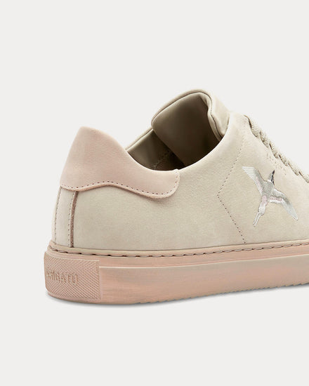 Axel Arigato Clean 90 B Bird Grey / Light Pink Low Top Sneakers - 4