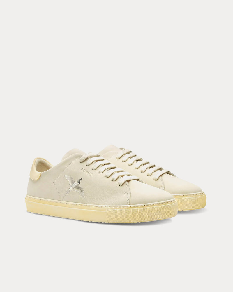 Axel Arigato Clean 90 B Bird Light Beige / Light Yellow Low Top Sneakers - 3