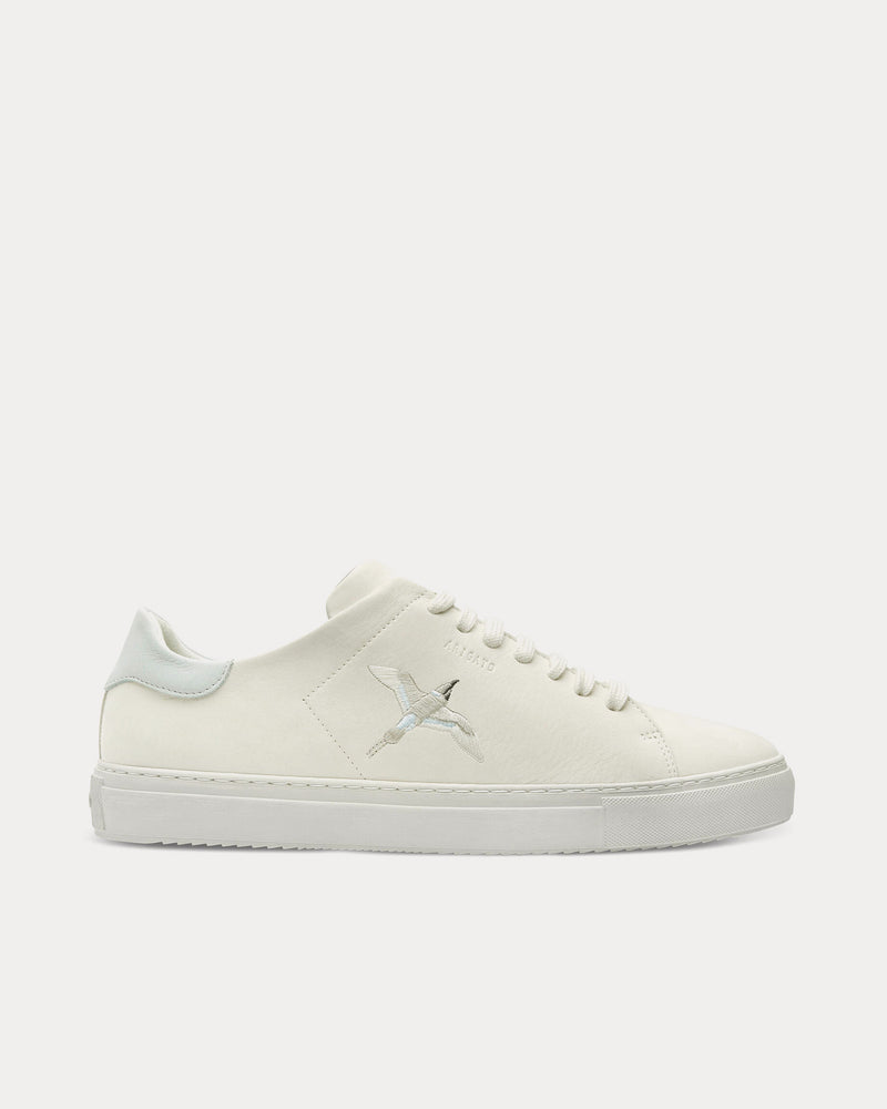Axel Arigato Clean 90 B Bird White / Light Blue Low Top Sneakers - 1