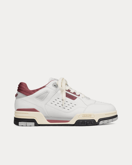 Axel Arigato Onyx White / Dark Red Low Top Sneakers - 1