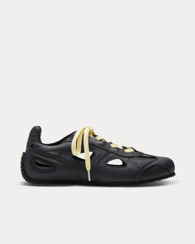 Axel Arigato Slow Ballet Off Black / Yellow Low Top Sneakers