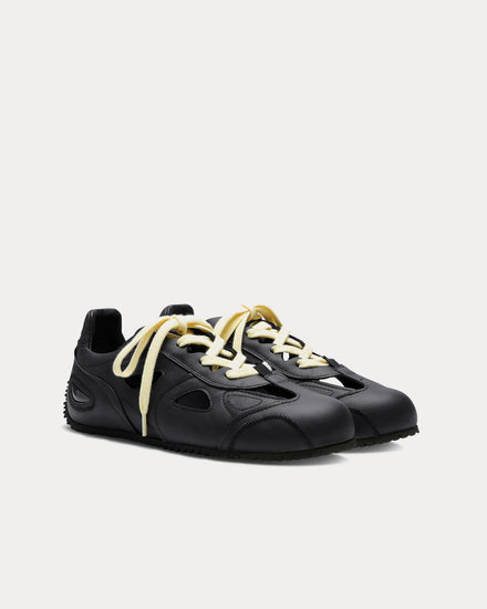 Axel Arigato Slow Ballet Off Black / Yellow Low Top Sneakers - 3