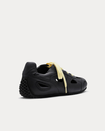 Axel Arigato Slow Ballet Off Black / Yellow Low Top Sneakers - 4