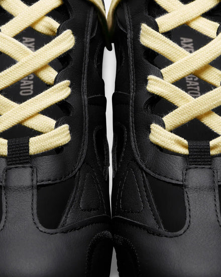Axel Arigato Slow Ballet Off Black / Yellow Low Top Sneakers - 6