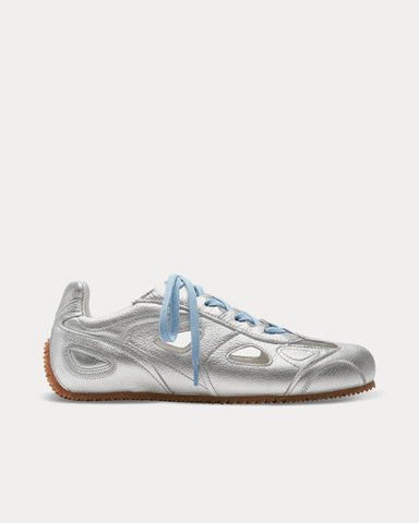 Axel Arigato Slow Ballet Silver / Light Blue Low Top Sneakers