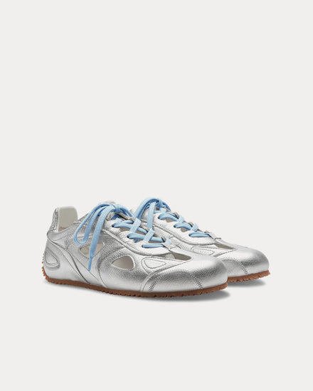 Axel Arigato Slow Ballet Silver / Light Blue Low Top Sneakers - 3