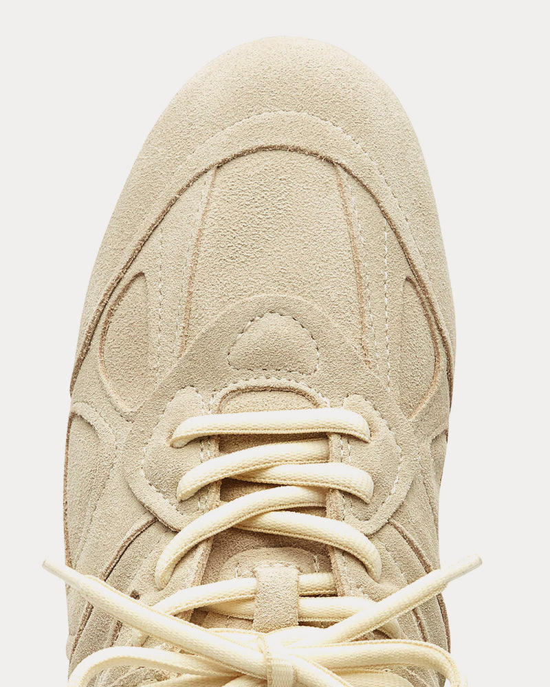 Axel Arigato Slow Shearling Runner Off White / Gum Low Top Sneakers - 5