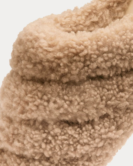 Axel Arigato Snail Shearling Beige / Beige Mules - 2