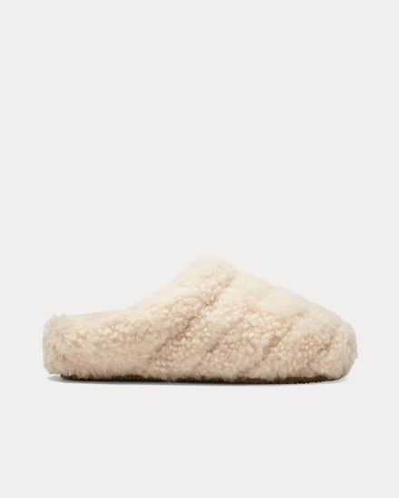 Axel Arigato Snail Shearling Off White / Off White Mules - 1