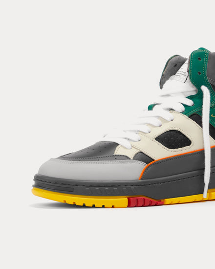 Axel Arigato Area Hi Black / Green High Top Sneakers - 2