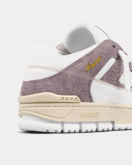 Axel Arigato Area Lo Fluffy Off White / Mauve Low Top Sneakers - 3