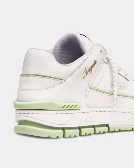 Axel Arigato Area Lo Stitch Off White / Light Green Low Top Sneakers - 4