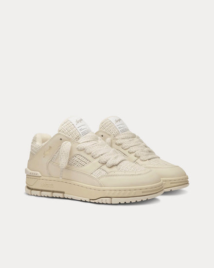 Axel Arigato Area Lo Woven Off White / Beige Low Top Sneakers - 3