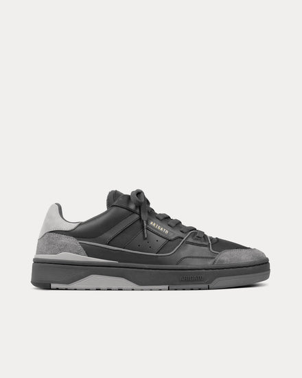 Axel Arigato Clay Leather Black / Grey Low Top Sneakers - 1