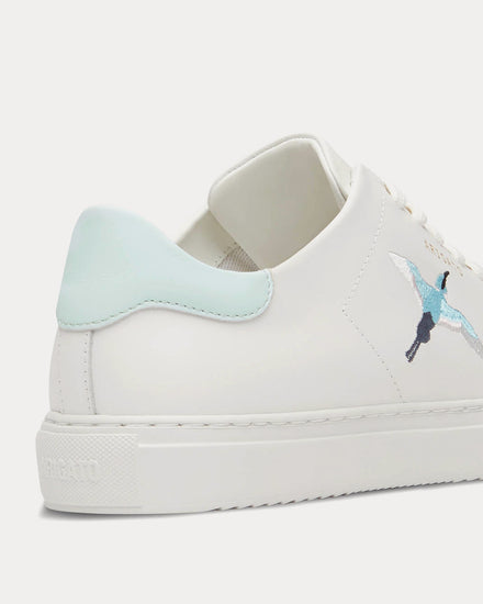 Axel Arigato Clean 90 B Bird White / Turquoise Low Top Sneakers - 3