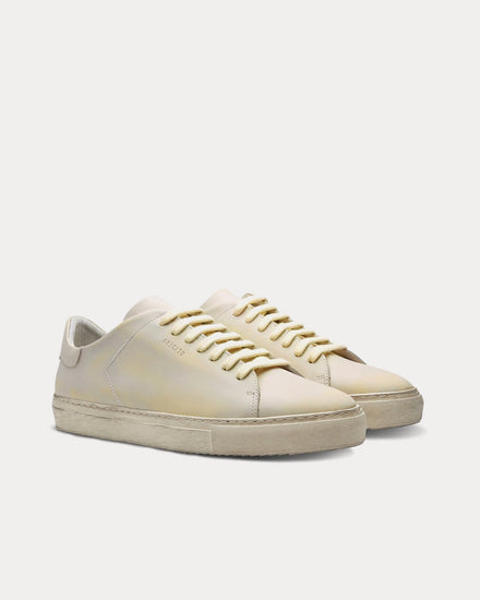 Axel Arigato Clean 90 Light Beige / Light Yellow Low Top Sneakers - 3
