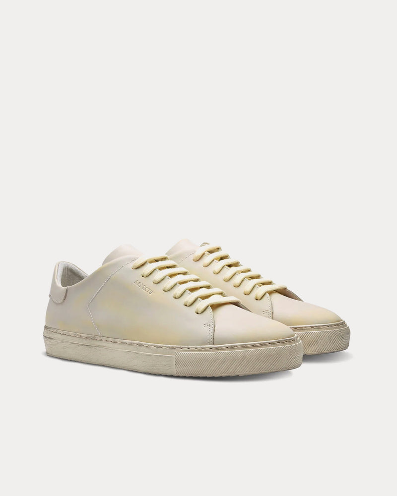 Axel Arigato Clean 90 Light Beige / Light Yellow Low Top Sneakers - 3