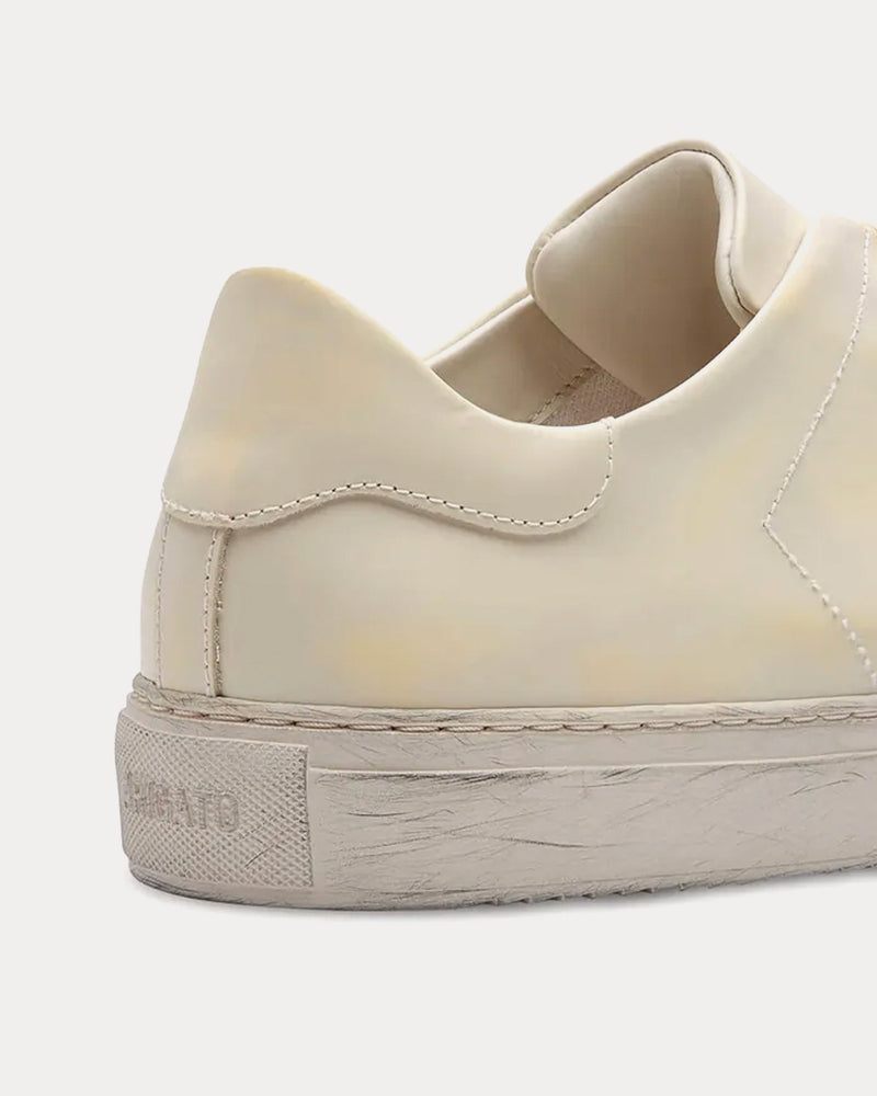 Axel Arigato Clean 90 Light Beige / Light Yellow Low Top Sneakers - 4