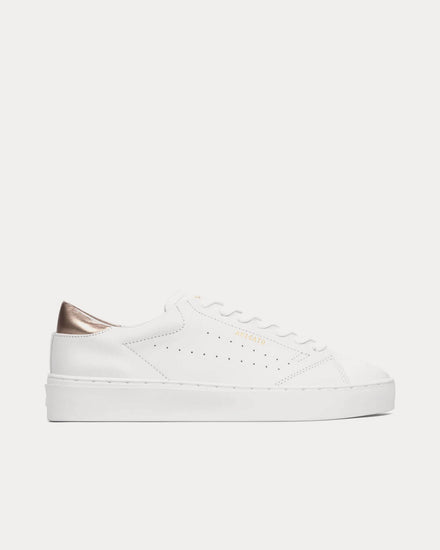 Axel Arigato Court Leather Off White / Rose Gold Low Top Sneakers - 1