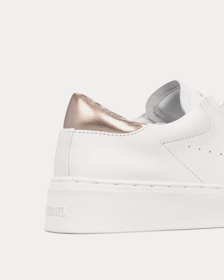 Axel Arigato Court Leather Off White / Rose Gold Low Top Sneakers - 4