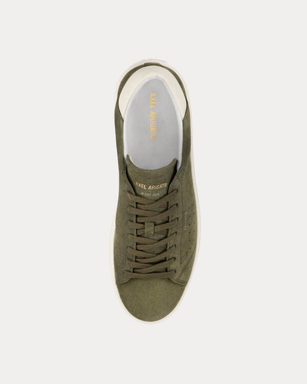 Axel Arigato Court Suede Green / Off White Low Top Sneakers - 2