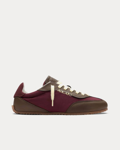 Axel Arigato Daze Runner Burgundy / Brown Low Top Sneakers