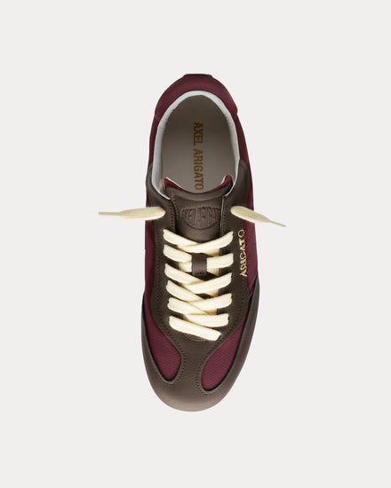 Axel Arigato Daze Runner Burgundy / Brown Low Top Sneakers - 2