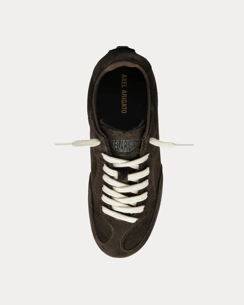 Axel Arigato Men's Daze Runner Dark Brown / Black Low Top Sneakers