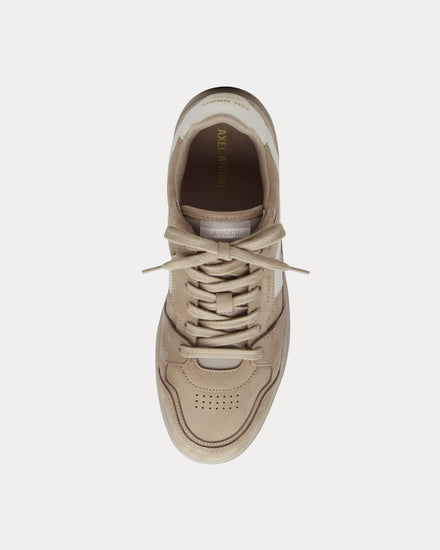 Axel Arigato Dice-A Dark Beige / Off White Low Top Sneakers - 2