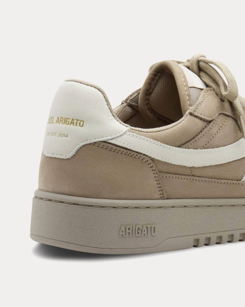 Axel Arigato Men's Dice-A Dark Beige / Off White Low Top Sneakers