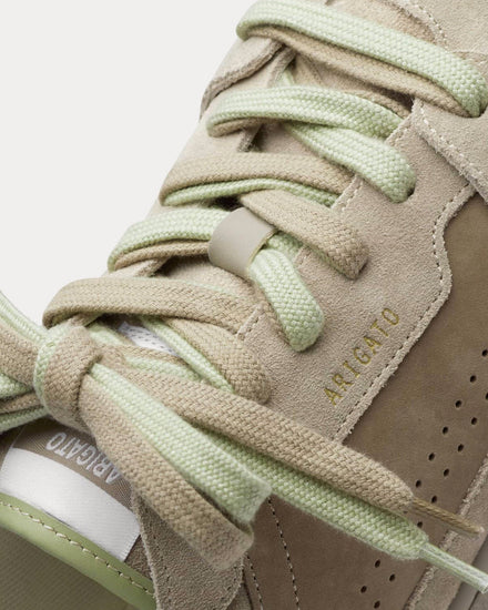 Axel Arigato Dice Lo Dark Beige / Light Green Low Top Sneakers - 3
