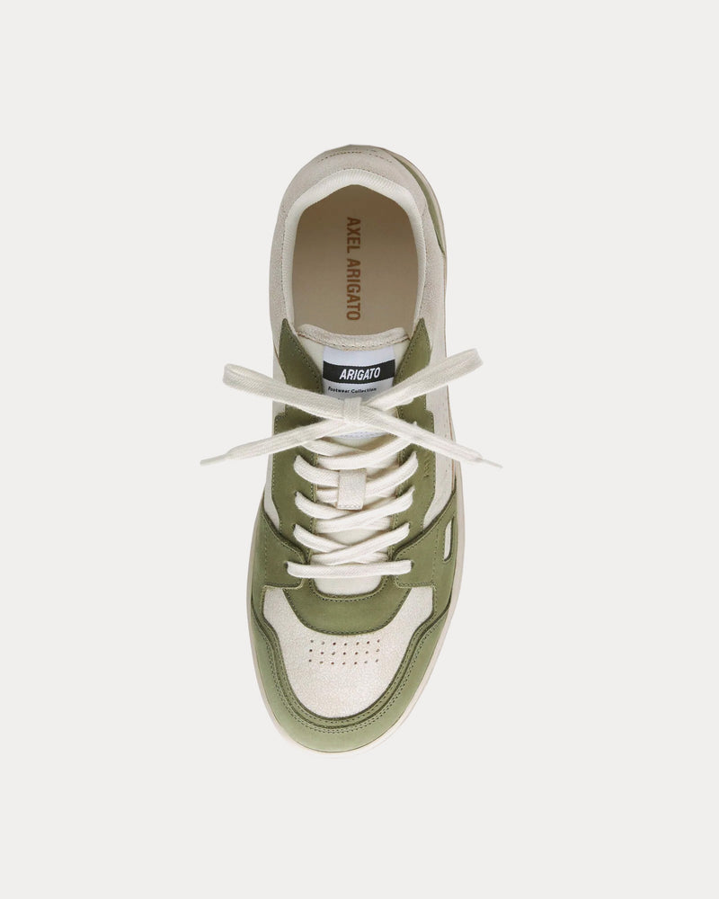Axel Arigato Dice Lo Light Beige / Dark Green Low Top Sneakers - 2