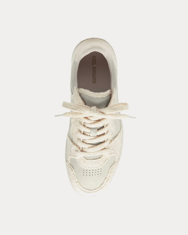 Axel Arigato Dice Lo Woven Off White / Off White Low Top Sneakers - 2