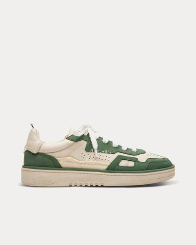 Axel Arigato Dice Patchwork Beige / Green Low Top Sneakers