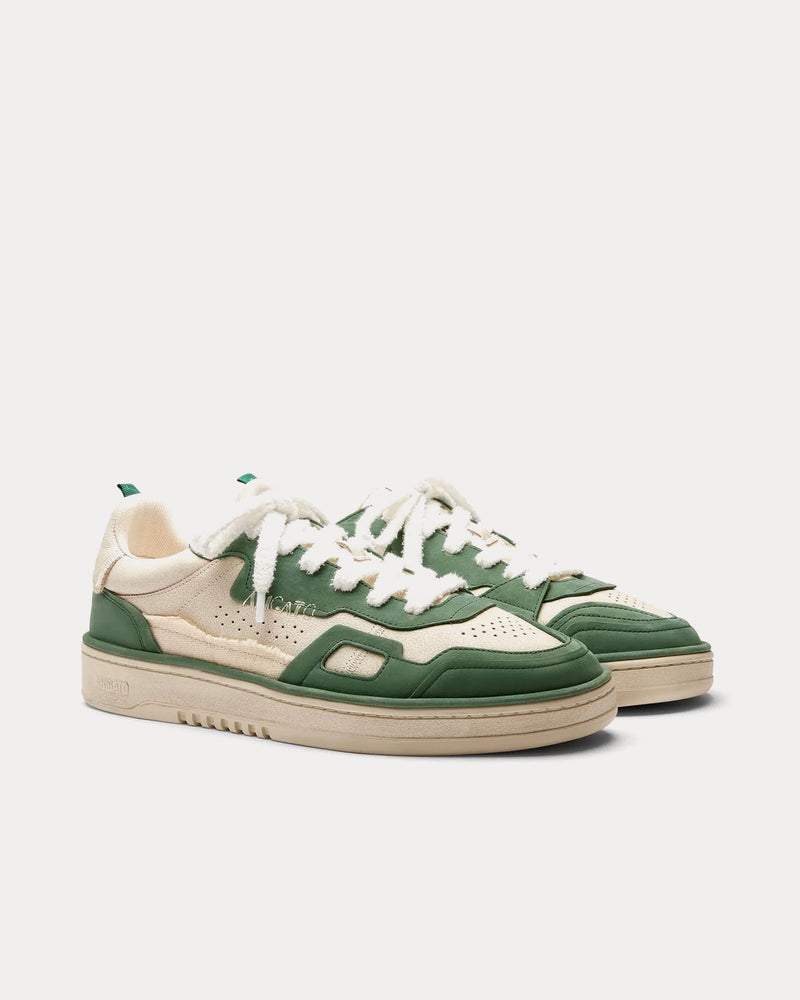 Axel Arigato Dice Patchwork Beige / Green Low Top Sneakers - 3