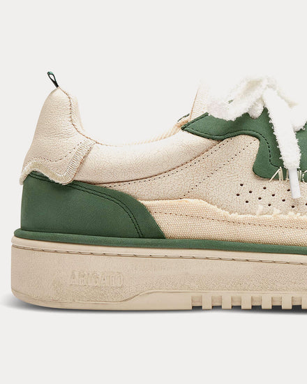 Axel Arigato Dice Patchwork Beige / Green Low Top Sneakers - 5