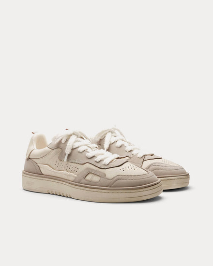 Axel Arigato Dice Patchwork Beige / Light Grey Low Top Sneakers - 3