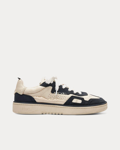 Axel Arigato Dice Patchwork Beige / Off Black Low Top Sneakers