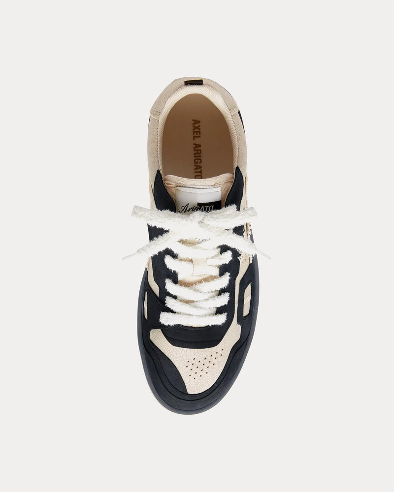 Axel Arigato Dice Patchwork Beige / Off Black Low Top Sneakers - 2