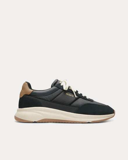 Axel Arigato Genesis Neo Runner Off Black / Tan Low Top Sneakers - 1