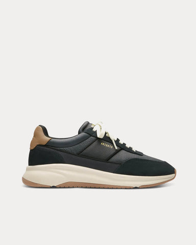 Axel Arigato Genesis Neo Runner Off Black / Tan Low Top Sneakers
