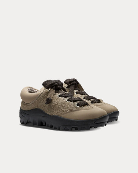 Axel Arigato Grain Taupe / Black Low Top Sneakers - 3