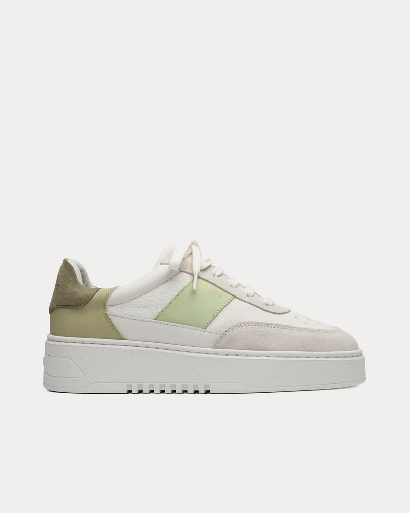 Axel Arigato Orbit Vintage White / Light Green Low Top Sneakers - 1