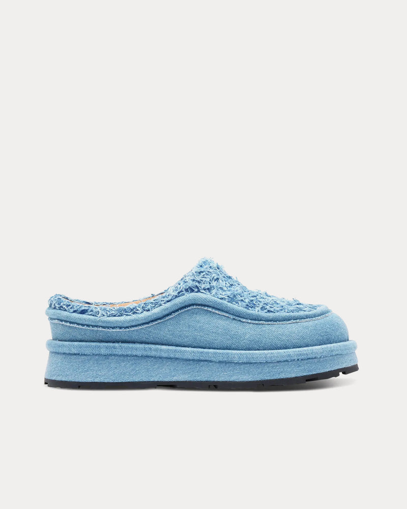 Axel Arigato Pillow Mule Denim Blue / Blue Slip Ons - 1