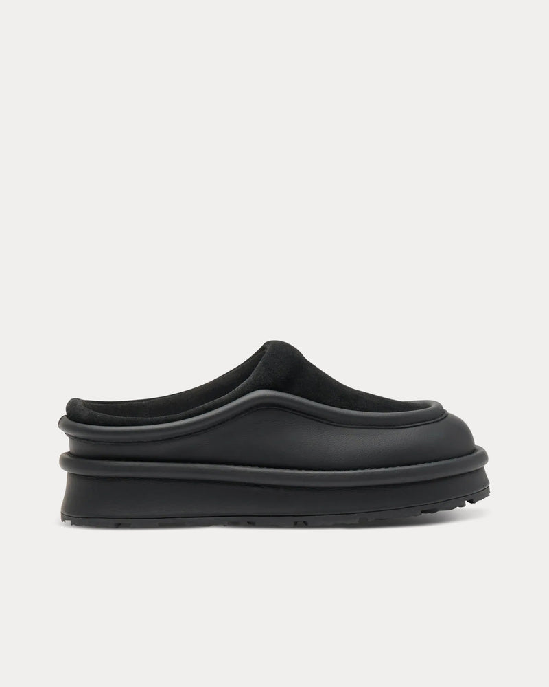 Axel Arigato Pillow Mule Suede Black / Black Slip Ons - 1
