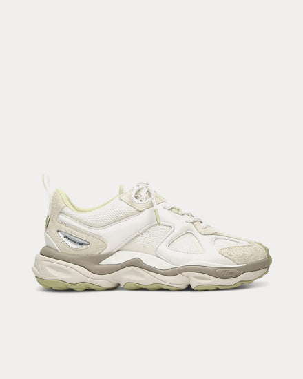 Axel Arigato Satellite Runner Beige / Light Green Low Top Sneakers - 1