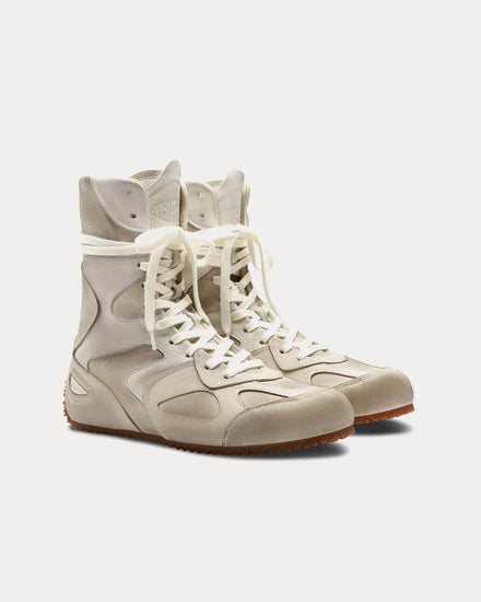 Axel Arigato Slow Boot Off White / Gum High Top Sneakers - 3
