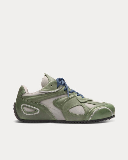 Axel Arigato Slow Runner Dark Green / Black Low Top Sneakers - 1